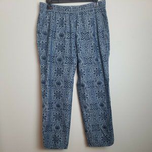 J Crew Womens Pants Blue Size 6 Stretch Waist